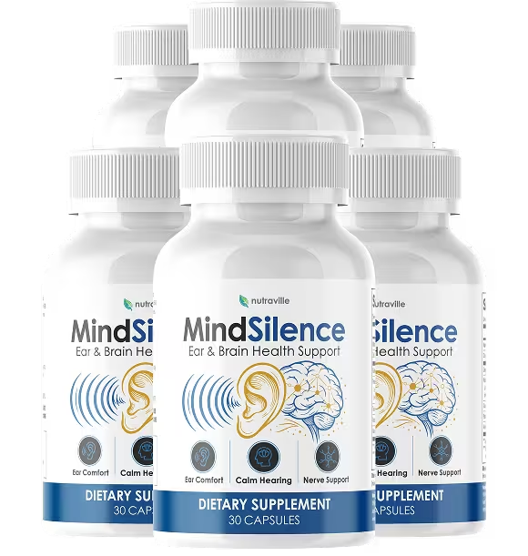 MindSilence six-bottle pack